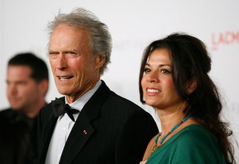 From left: Clint and Dina Eastwood at the Los Angeles County Museum of Art (LACMA) Art + Film Gala in Los Angeles, on Nov. 5, 2011.