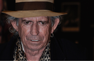 Keith Richards Signs Copies Of His Book 'Life'