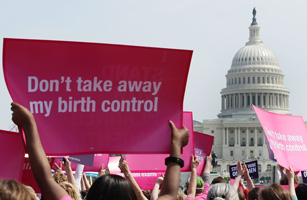 Reproductive Rights Activists Hold Stand Up For Women's Health Rally In DC