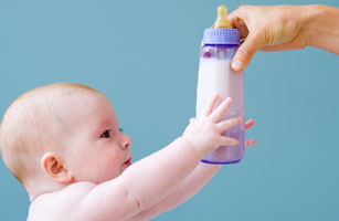 milk bottle for one year old
