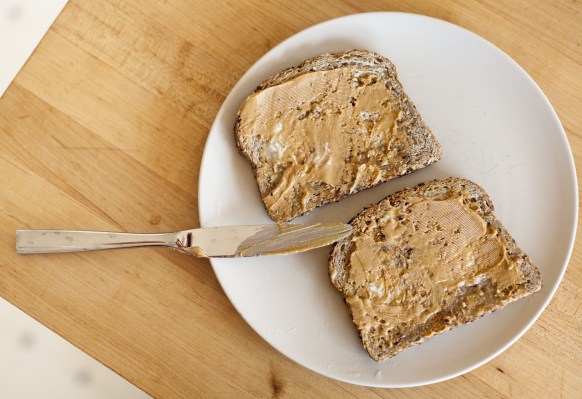 Sprouted Grain Toast with Almond Butter | What's the Healthiest Breakfast?  Here's What the Experts Say | TIME.com
