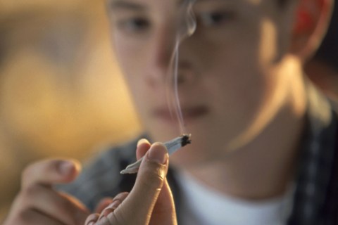 Kids are more likely to smoke pot than cigarettes
