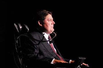 Marc Buoniconti attends the 26th Annual Great Sports Legends Dinner to benefit the Buoniconti Fund To Cure Paralysis at The Waldorf-Astoria on September 26, 2011 in New York City.