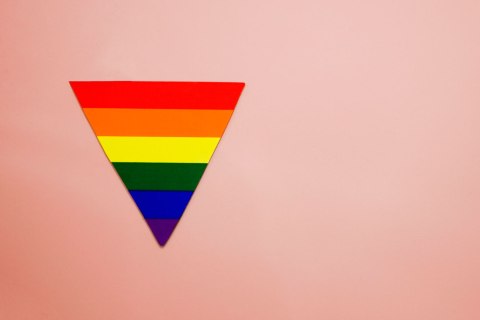 image: rainbow triangle